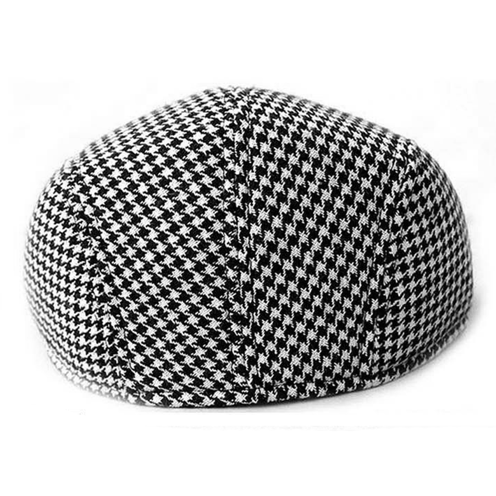 PORTS V colour block checkered print hat